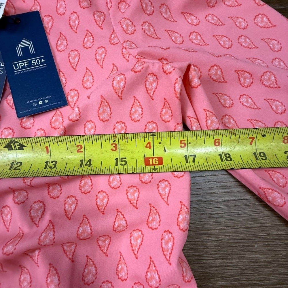 Cabana Life Coral-Pink Patterned Tunic Coverup - Picture 5 of 13